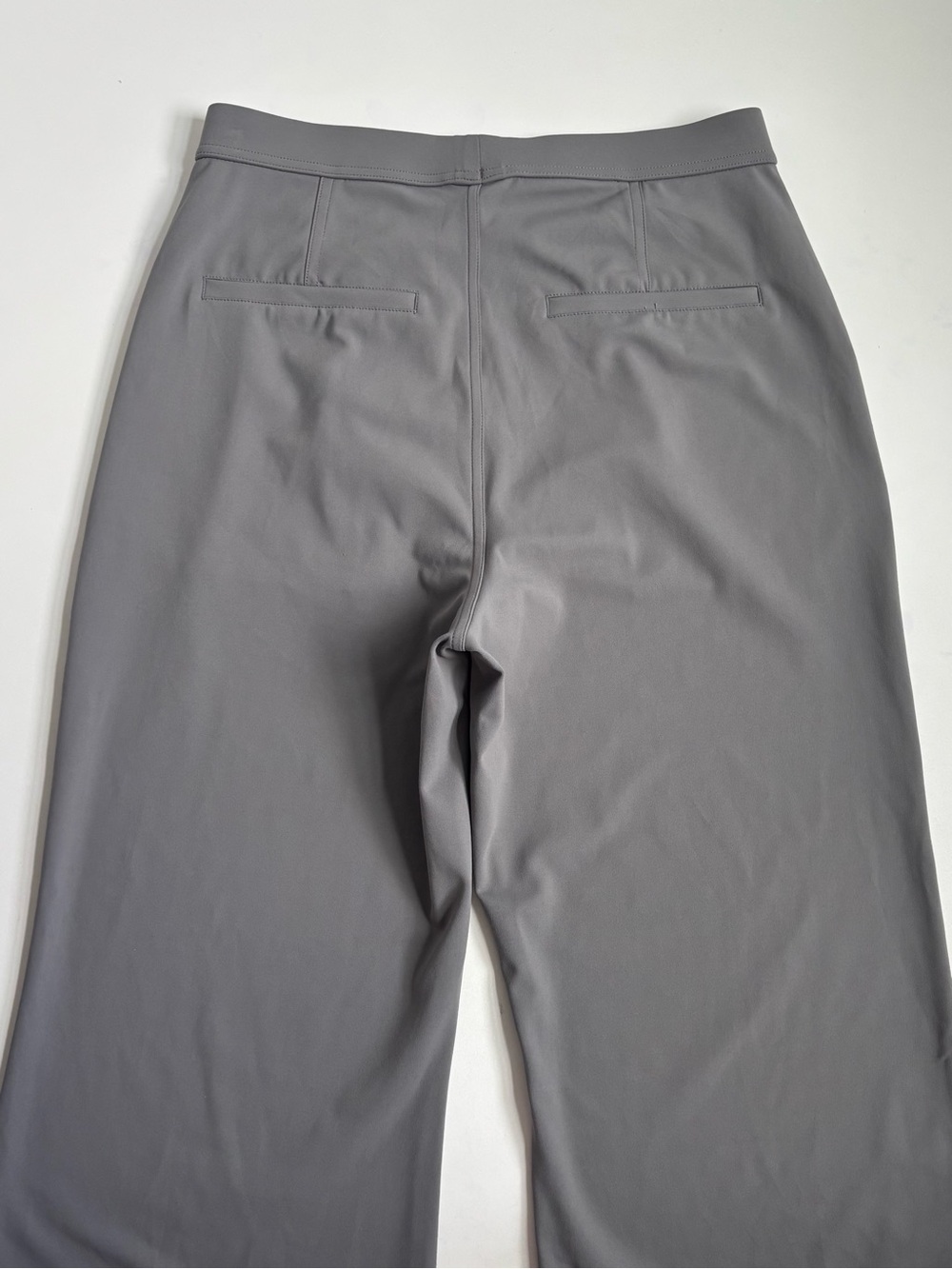 Halara Flex Day Stretch High Waisted Pocket Work Flare Pants Silent Storm Gray - Picture 13 of 16